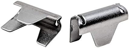 House2Home 40 Pack Upholstery Stay Wire Clips for Sofa, Couch, and Chair Spring Repair, Includes Instructions, Connectors to Attach Springing Wire to Springs