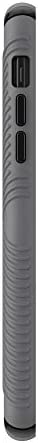 Speck Products Presidio2 Grip Case, Compatible with iPhone 11 PRO Max, Graphite Grey/Cathedral Grey/Black/Blood Red