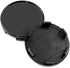4pcs 54mm(2.13in)/49mm(1.93in) Wheel Hub Center Caps Black Base for #40342-AU511 40342-40P01 40343-5P215