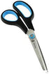 Westcott 8 inch Easy Grip Left Handed Soft Grip Scissor - Black/Blue