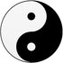 Yin Yang Design PopSockets Swappable PopGrip