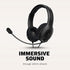 PDP Gaming LVL40 Stereo Headset with Mic for Nintendo Switch - PC, iPad, Mac, Laptop Compatible - Noise Cancelling Microphone, Lightweight, Soft Comfort On Ear Headphones, 3.5mm jack - Black