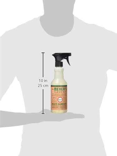 Mrs. Meyer's Multi-Surface Cleaner Spray, Everyday Cleaning Solution for Countertops, Floors, Walls and More, Geranium, 16 fl oz - Pack of 3 Spray Bottles