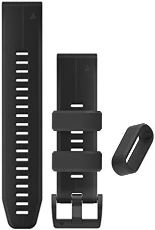 6-Pack Fastener Rings Compatible with Fitbit Versa 4/Versa 3/Versa 2/Versa/Sense/Sense 2/Versa Lite/Versa SE Band Keeper, Silicone Replacement Watch Band Loop/Holder/Retainer