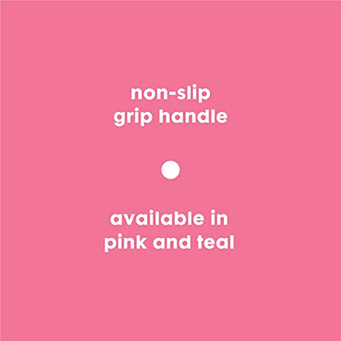 joy Razors for Women, 1 Handle, 4 Razor Blade Refills, Teal, Lubrastrip to Help Avoid Skin Irritation