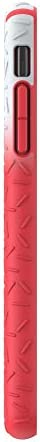 Speck Products CandyShell Fit iPhone Xs Max Case, Dolphin Grey Ombre Mercury Red/Mercury Red