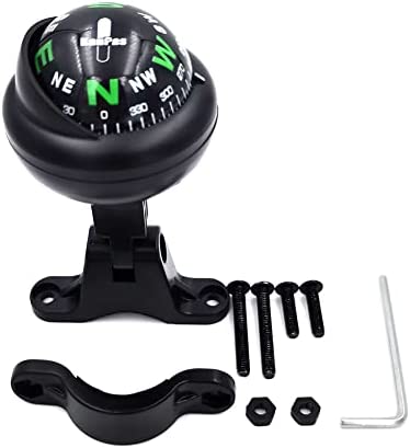 KanPas V39-2 Ball Compass with Fixture for Bicycle Motorcycle