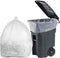 PlasticMill 100 Gallon Contractor Bag: Clear, 3 Mil, 67x79, 1 Bag (Sample).