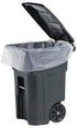 PlasticMill 100 Gallon Contractor Bag: Clear, 3 Mil, 67x79, 1 Bag (Sample).
