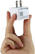 ROAD WARRIOR US Plug Adapter - Europe/UK/China/Australia/India to American Outlet, Does Not Convert Voltage RW111WH