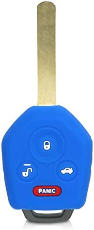 kwmobile Key Cover Compatible with Subaru - Blue