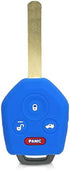 kwmobile Key Cover Compatible with Subaru - Blue