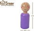 My Felt Story, 6 Feeling Peg Dolls, Rainbow Wood, Social/Emotional Learning, Montessori Reggio Preschool, Emotion People Figures