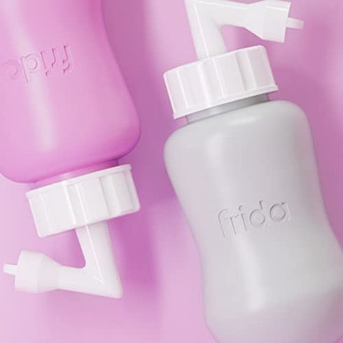 Frida Mom Upside Down Peri Bottle for Postpartum Care The Original Fridababy MomWasher for Perineal Recovery and Cleansing After Birth