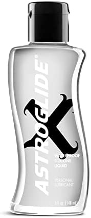 Astroglide X Silicone Based Sex Lube (5 oz.) | Waterproof & Long-Lasting Premium Personal Lubricant | Not Made with Parabens or Glycerin | Intimate Lube for Couples, Men and Women