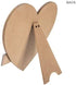 Capture The Love Heart Wood Decoration With Chalkboard Wedding Reception