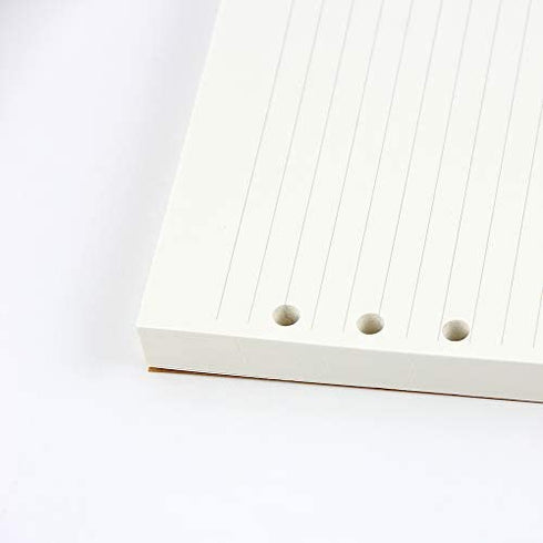 A5 Planner Filler Paper 5-3/4" x 8-1/4", College Ruled, 6-Hole Punched Loose Leaf Paper for 6-Ring Binders, 100 Sheets Per Pack