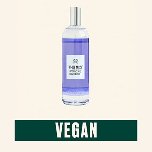 The Body Shop White Musk Fragrance Mist, Paraben-Free Body Mist, 3.3 Fl. Oz