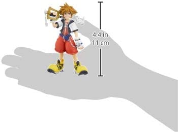 Kingdom Hearts: Sora Ultra Detail Figure, Multicolor