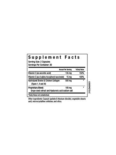 EVOLUTION_18 Beauty Glow Capsules, Ultimate Skin Pill Supplements for Healthy & Glowing Skin, 60 Capsules