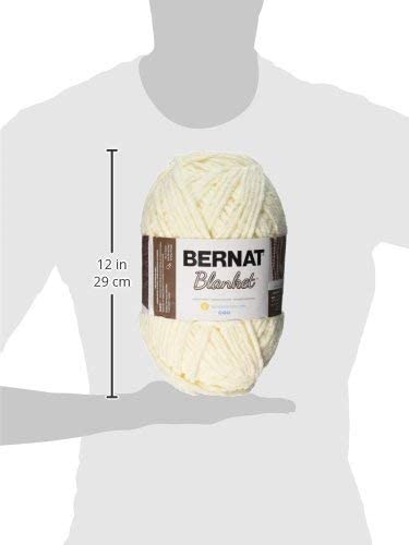 Bernat 16111010006 Blanket Yarn, 10.5 Ounce, Vintage White