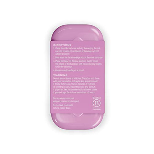 Welly Bandages - Face Savers, Hydrocolloid Acne Blemish Patch, Adhesive, Small Spot Shape, Clear - 36 ct