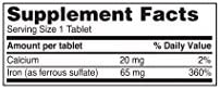 Iron Supplement Ferrous Sulfate 325mg by Reliable 1 | Iron Pills for Women and Men | Iron Supplements for Anemia and Iron Deficiency | 100 Iron Tablets per Bottle, Pack of 4