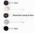 Super Sliders 3 1/2" Round Reusable Furniture Sliders for Carpet - Effortless Moving and Surface Protection, Brown (4 Pack)