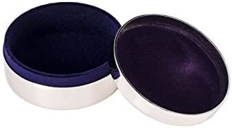 Round Plated Non-Tarnish Nickel Cross Rosary Box