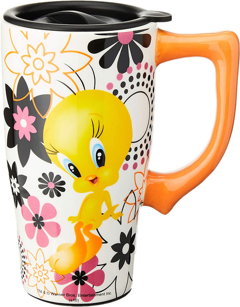 Spoontiques Tweety Travel Mug, Multi Colored