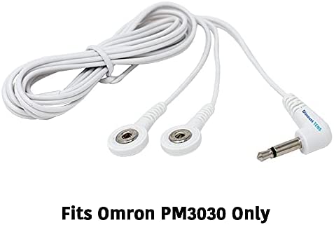 Discount TENS, Omron Compatible Lead Wires. Replacement Lead Wires for Omron Electrotherapy Devices. (PM3030, 2 Snap)