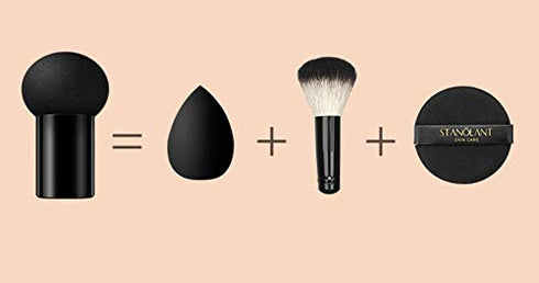 Magik Images Mushroom Head Air Cushion BB CC Cream Concealer Foundation Stick Moisturizing (Cushion BB, Natural Beige)