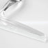 iDesign Plastic Bath Squeegee for Glass with Suction Hook Holder – 12", Clear