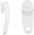 Bluecell 50 Sets Traverse Rod Slides and Curtain Hooks for Window Curtain Door Curtain