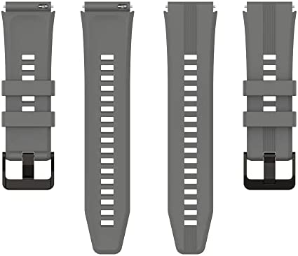 Replacement Silicone Bands Compatible with Samsung Gear S3 Frontier/Gear S3 Classic/Galaxy Watch3 45mm/Galaxy Watch (46mm) SM-R800 Smartwatch Soft Sport Bracelet Strap Band for Gear S3 Watch