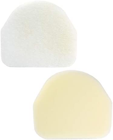 HQRP 2-pack Foam & Felt Filter Kit Compatible with Shark Navigator NV100, NV100 26, NV105, NV106, UV300, UV300 26 Upright Vacuum Cleaner, Replacement parts XFF450, XFL100