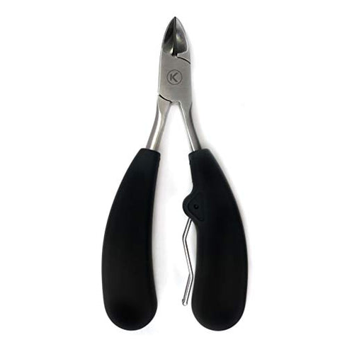 KOHM Podiatrist Toenail Clippers, Ingrown Toe Nail Clippers for Thick Nails - WHS-800 Large, Professional, Podiatrist, Heavy Duty Toenail Clippers for Seniors & Adults