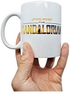 The Child Mug Star Wars the Mandalorian Ceramic Coffee Cup with Hot Cocoa Mix, 10 Ounce