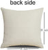 QIQIANY Skull Couple Decorative Throw Pillow Cover 18x18 Inch Square Linen Fabric Black Goth Skull Lovers Skeletons Pillow Case Home Decor Art Skull Pillow Cushion Cover for Sofa Kitchen Bedroom