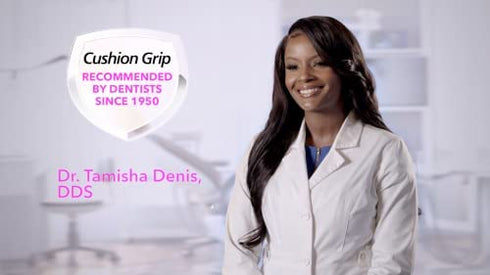 Cushion Grip - a Soft Pliable Thermoplastic for Refitting and Tightening Dentures 1 Oz (28 Grams)
