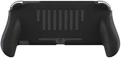 Azakio, Grip case for Nintendo Switch Lite,Ergonomic Nintendo Switch Lite Hand Grip, Accessories for Switch Lite (Black)