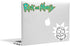 Rick and Morty Decal Set -- Bundle Includes 3 Premium Rick and Morty Stickers Room Decor, Car, Laptop (Rick and Morty Merchandise)