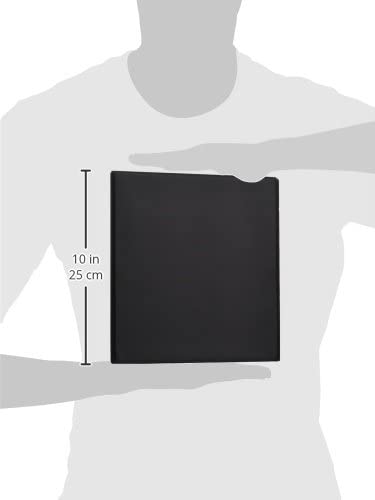 Avery Mini Durable Binder for 5.5 x 8.5 Inch Pages, 2-Inch Round Ring, Black, 1 Binder (27554)