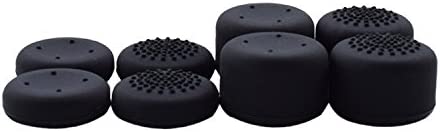 Hikfly Silicone Gel Controller Cover Skin Protector Kits for Xbox One/Xbox One S/Xbox One X Controller Video Games(1 x Controller Camouflage cover with 8 x Thumb Grip Caps)(Grey)