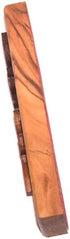Holy Land Market Olive Wood Messianic Mezuzah Engraved and Ornamented with Laser (5 inches)
