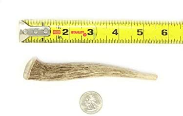 Natural Dakota Premium Deer Antler Dog Chew Toys (Small) Half-Pint