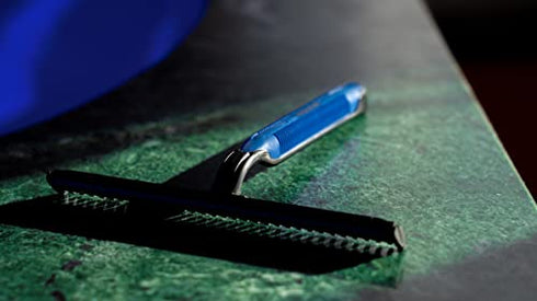 Razorba GOAT Wide Body Shaver for Men (6 PACK) Body Manscape Razors. 6 Wide Disposable Body Shavers. Skin Sensitive Back Shavers for Men. Shave Wet or Dry. Easy to Use Man Groomer