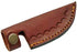 SZCO Supplies 7.25” Small Upsweep Drop-Point Outback Pakkawood Handle Skinning Knife with Sheath