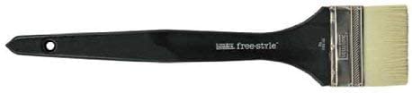 Liquitex 1300803 Professional Freestyle Large Scale Brush, Broad Flat/Varnish 3-inch, Long Handle