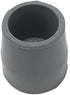 PCP Replacement Walker Tips, Reinforced Rubber Glides, Fits 1.14" Diameter, 1.25" Traction Base, 4 Count
